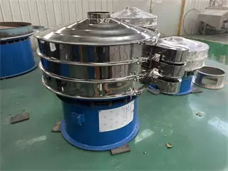 316l Stainless Steel Factory Calcium Carbonate Coffee Wholesale Circular Vibrating Screen Sieving Filter