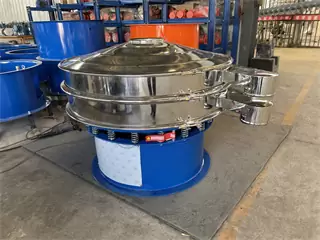 800mm Diameter  Small Sifter Vibrating Sieve Shaker For Sodium Nitrate