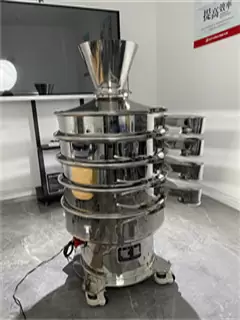 All Stainless Steel Vibro Sifter Vibro Screen Separator Machine For Pharmaceutical Industry