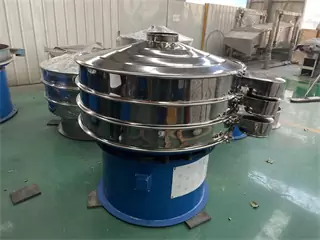 Palm Oil Sugar Cumin Powder Molybdenum Powder Chemical Industry Circular Stainless Steel Vibration Screen Classifier