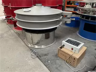 1 Deck Tea Seed Corn Cacao Beans Press Powder vibration sifting machine Vibrating Sieving Machine