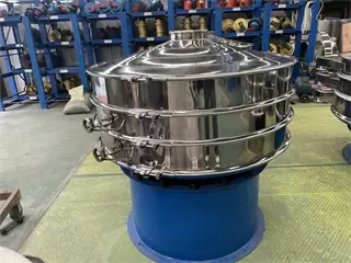 Pollen Groundnut Pharmaceutical Sieving Machine Powder Vibratory Screen Separator/efficiency vibrating screen