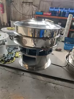 Antimony Powder Vibrating Screen/rotary screen mesh/rotary screen sifter/portable sieving machine/small sieve machine