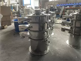 Barley Meal Vibration Separator/Peanut Sieving Machine/powder sieving machine /bean sieve/electric flour sifter