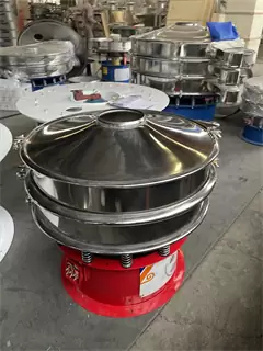 Potato Sifter Machine Large Handling Capacity Vibrating Sieve /circular screen sieve/bean sieve/circular screen sieve