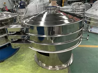 Diameter 1200mm Single Layer Vibrating Screen For Spices Powder/rotary vibration sieve/screen vibrat
