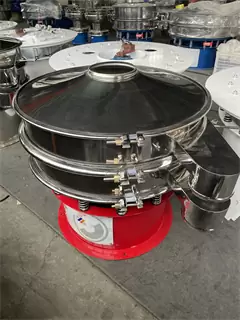 Family Electric Carbon Steel 600mm Vibrating Sieving Process Sifter Machine/vibration siever