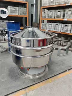 Skimmed Milk Powder Vibrating Screen/pellet sieve/mobile sieve/rotary screen supplier/rotary powder sieve