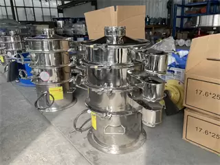 Tumeric Powder Vibro Sieve Sifter/screen vibrating machine/round vibration sieve factory/rotary screening machine