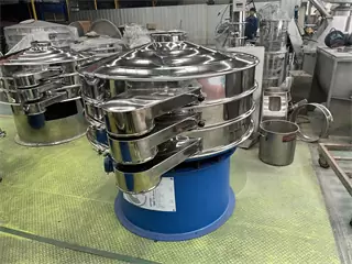 Round Vibratory Filter Three-d Vibrating Screen Stainless Steel sifting machine/vibration sifting machine