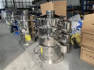 Rotary Cocao Powder Beans Vibrating Screen Sifter Separator/separator machine sieve/separator sieve/sieve rotary