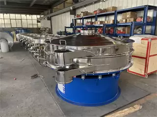 Multi Layer Industrial Round Vibration Sieving Machine For Powder/vibro screen separator/screen vibrating machine
