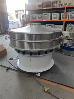 Double Deck Stainless Steel Plastic Particles rotary vibrating screen/round vibro screening machine/sifting machine