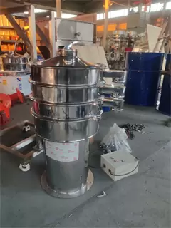Vibration Powder Coating Rotary Sieve Machine/vibration powder sieve/chemical screen vibrator/circular sifter