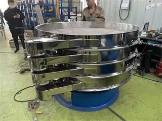 Vibrating screen troubleshooting/pellet sieve/sesame vibrating sieve/Circular screen sieve /flour mill sieve/small sieve machine