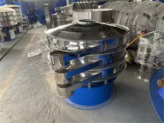 Particle Sieve Machine/round vibro screening machine/rotary vibrating screen/circular vibration sieving machine