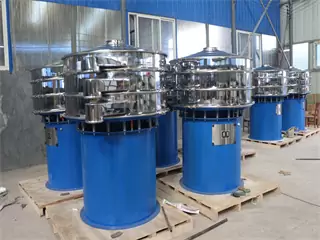Diameter 1500mm One Deck Sugar And Salt sieving machine powder /sifter vibro sieve/sieve machine vibrating screen