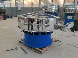 2 Deck Stainless Steel 304 Vibratory Sieves For Pollen Flour /powder vibrating sieve machine/powder sieve