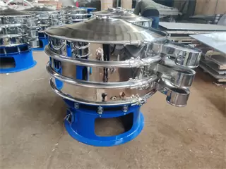 High Efficiency Animal Feed Rotary Vibrating Screen With Quick Replace Frame/vibrate screen classifier/bergetar classifier/rotary vibration sieve