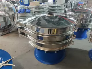 Circular Vibrating Screen Separator Washing Powder Screening And Grading Rotary Vibrating Screen /vibrating sieve separator