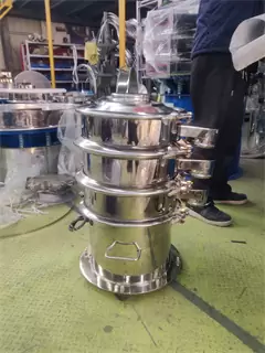 Food Grade Round Gyratory Vibrating Sifter Sieve For Rice Bran/flour sifter machine/electric sieve vibrator/grading sieve