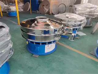High Capacity Circular Sieving Sifter Pollen Powder Vibrating Screen /electric sieve vibrator/flour mill sieve/machine screen separator/round vibration sieve factory