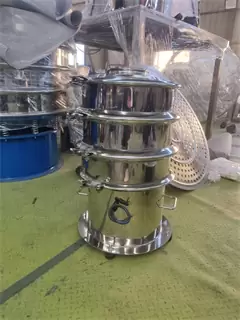 Stainless Steel Vibrating Screen Sieve Machine For Chia Seeds/powder vibration sieve factory/rotary screen