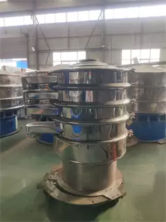 2021 New Design Industrial Sifter Powder Circular Vibrating Screen /Peanut Sieving Machine/powder sieving machine /bean sieve