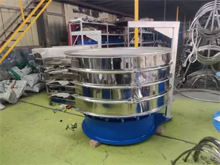 Electric Round Vibrating Filter Food Fine Powder Sieve Machine /grinding sieving machine/sieving machine vibrating