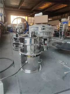 China New Products Rubber Balls Cleaning Sieve Screen Powder Coating Shaker Sieve /vibrating sieve machine/vibro screen