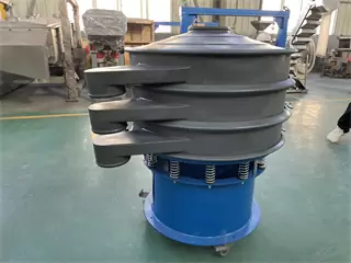 Stainless Steel Rotary Vibrating Sifter For Rice Powder/food grade pollen screen/grading sieve/pollen Sifter/fine sieve