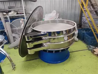 Plastic Pellet Vibrating Screen Sand Powder Sieve industrial round vibrating screen/vibrating screen /rotary round vibro screen