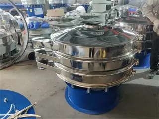 Soda Ash Or Soy Sauce Vibrating Screen Coffee Vibro Sieve Machine Separating/powder vibrating sieve machine/vibrating powder
