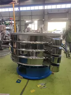 Sus304/316 Food Beverage Circular Rotary Vibrating Screen/grain machine sieve/food sieve manufacturer/electric sieve vibrator/chemical screen vibrator