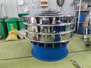 Vibratory Machine Industrial Mobile Rotary Vibrating Screen r/circular vibrating separator/vibrating screen sifter/powder vibrating sieve machine
