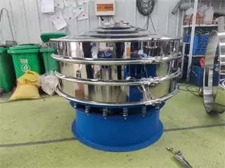 High Precision Electric Food Vibrating Screen Tea Powder Sieving Sifter /rotary screening/rotary sieve machine/sieve type/sieve vibrator price