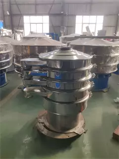 2 Decks Powder Grading Circular Rotary Vibrating Screen Sieve Machine /flour rotary vibrating screen/grinding sieving machine/sieving machine vibrating