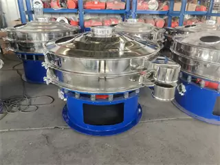Corn Starch Powder Vibrating Sieve/coffee beans sieving/electric sieve vibrato/flour mill sieve/machine screen separator