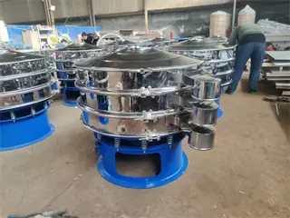 Xylitol Powder Sieveing Vibrating Screen Machine /vibrating screen price/fine powder separator/flour screen sieve/flour sieving machine