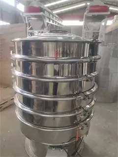 High Precision Electric Food Vibrating Screen Tea Powder Sieving Sifter/flour sieving machine/flour vibrating