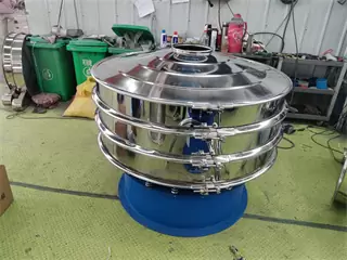 Corn Coffee Bean Seed Rotary Grain Vibratory Screen Peanut Sieving Machine/powder sieving machine /bean sieve