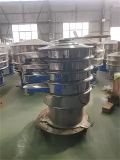 China Factory Supply Rotary Vibrating Sieve Separating Powder Screening Machine/vibro sifter/sieving equipment/circular vibrating sifter