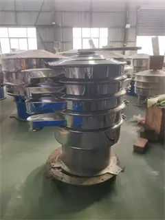 Round Vibrating Screen Separating Wood Powder Sieve Machine/flour sieving machine/industrial sieves