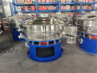 High Quality Cassava Garri Processing Machine/round vibration sieve factory/rotary powder sieve/mobile sieve