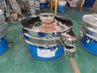 500 Mesh Fine Powder Stainless Steel Ultrasonic Vibrating Screen Circular Sifter Machine/flour vibrating/food grade stainless steel screen