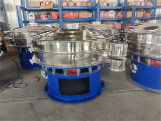 Hot Selling Round Vibrating Screen Sieve For Sago Flour/powder rotary vibrating sieve/powdered sugar sieve