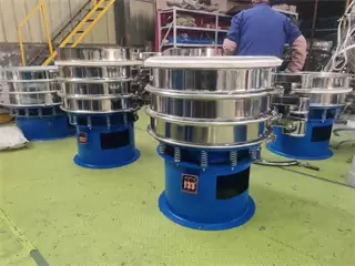 Industrial Spice Sifter/sesame vibrating sieve/food sieve manufacturer/powdered sugar sieve/rotary powder sieve
