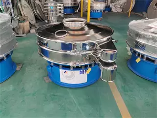 Rotary Vibrating Screen Machine For Powder Separator Grading/vibrating screen sieve machine/4 deck vibrating screen/powder vibration sieve factory