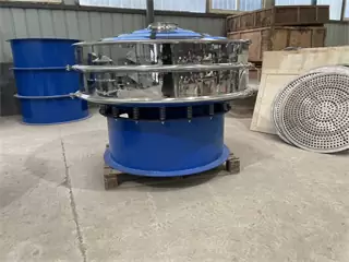 Soybean Milk Impurity Removal Screening Equipment/food grade pollen screen/electric sieve vibrator/grain machine sieve
