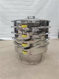 Food Industry Rotary Vibrating Screen For White Sugar And Salt /powder vibration sieve factory/rotary screen/sieve electric flour